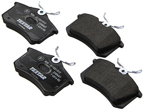 TEXTAR Bremsbeläge Satz Bremsklötze Bremssteine Set Hinten mit Zubehör 2355401