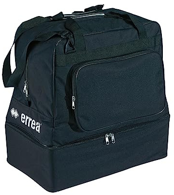Errea Basic, Borsone Sportivo Unisex - Adulto, Nero, Cm 52X32X53