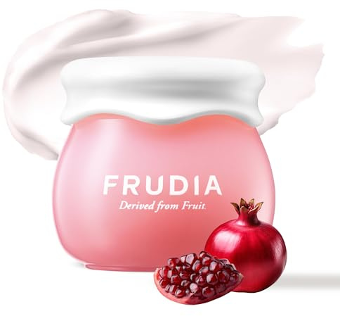 FRUDIA. Pomegranate Crema Nutri-Hidratante Mini. Extracto de Granada con Polifenol. Propiedades Antioxidantes. Calma la Piel Sensible y Reduce las Arrugas. Contenido 10 gr.