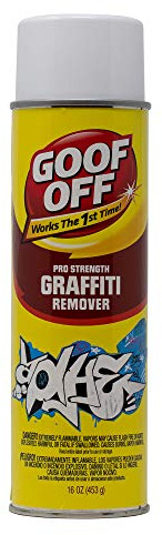 Goof Off FG673 Graffiti Remover Aerosol Can, 16 oz