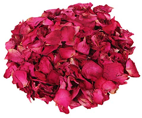 SUPVOX 100g de pétales de Roses séchées pour Les décorations de fête de confettis de Table de Mariage