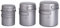 iBasingo 3 Sets Camping Topf & Pfannen Set Titan Kochgeschirr Set mit Klappgriff Outdoor Leichte Küche Kochutensilien Wandern Tragbare Schüssel Tasse Küchenutensilien Reise Picknick Geschirr