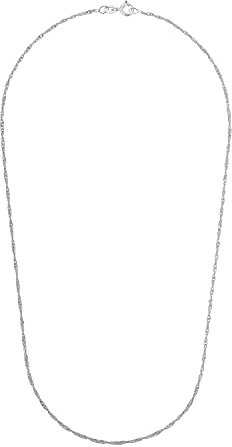 Amor Collier 925 Sterling Silber Damen Halsschmuck, 42 cm, Silber, Kommt in Schmuck Geschenk Box, 2017472