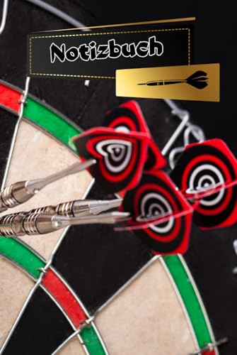 Darts Notizbuch Dart Sport Taschenbuch Dartliga Buch Steeldart Notizheft Turnier Schreibheft Softdart Wurftechnik Training Übungsheft Events ... Bullet Journal Dartpfeile Fotoalbum 01A14