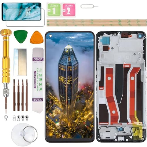 Gadget Troops Kit de repuesto de pantalla LCD (sin huellas dactilares) para OPPO A94 5G CPH2211