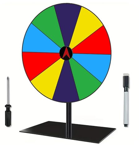 WYLZLKX Tavola Premio Giradischi Ruota Gioco Premio Giradischi Fortunati Disegna Roulette per Partito Incontri Carnevale Tradeshow Cancellabile Partito Girare Piatto