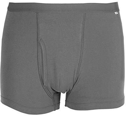 Inkontinenzhose Herren, Waschbare Schutzhose, Inkontinenzunterwäsche, Harninkontinenz-Slip aus Baumwolle mit Saugfähigem Pad, 300 Ml Urinvolumen (L)