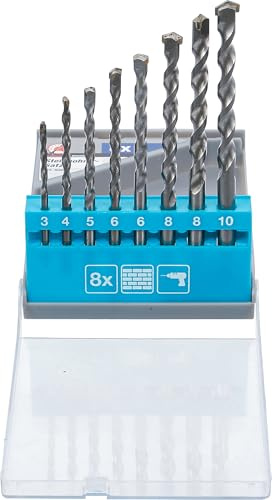 BGS Diy 50806 | Set di punte per pietra | 3-10 mm | 8 pezzi