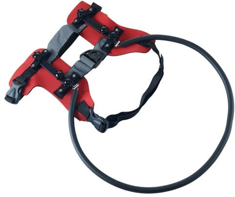 Imbracatura per cani ciechi | Collare di navigazione gatto cieco con strisce riflettenti, anello anti-collisione per animali, per uso interno, esterno, viaggio,