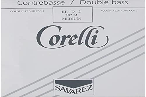 Corelli Kontrabass-Saiten Orchesterstimmung D Nickel Mittel 382M
