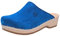 Berkemann Unisex Natur-Toeffler Holzschuh, Royalblau, 40 2/3 EU