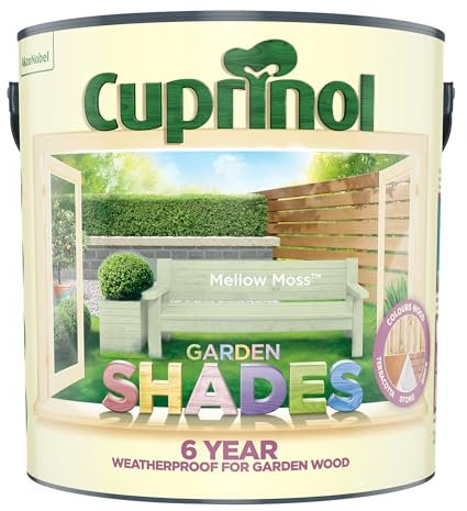 Cuprinol Garden Shades Wood Paint - Mellow Moss - 2.5L