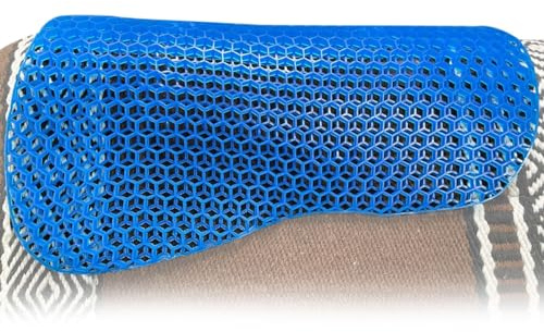 e EQUITYUM Semisottosella Western Gel Air Release, Semisottosella Avanzato per Equitazione, Accessorio Essenziale per Sella Cavallo, Migliora la Stabilità e la Traspirazione