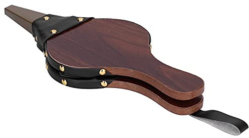 UHCPVHQQQ Soplador Manual for Chimenea de Madera con Fuelle for Barbacoa, Herramienta for Encendedor Manual, soplador for Acampar al Aire Libre, Barbacoa, Herramientas for Fuego, Fuelle for Chimenea,