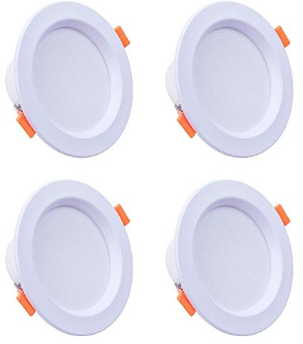 Faretto da Incasso a soffitto da 3W, Dimensioni del Foro, faretto LED da Incasso ad Alta luminosità, Pannello Rotondo Ultra Sottile, faretto da Incasso per Sala riunioni, lampade da soffitto per