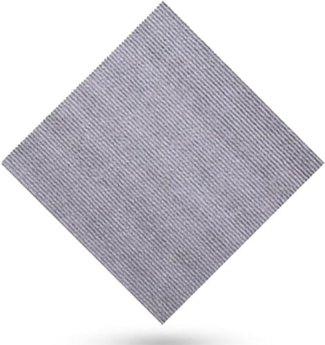 Moquette autoadesiva, Piastrelle for moquette 12x12 pollici for pavimenti autoadesive staccabili e incollabili, giunzioni libere for installazione fai-da-te(Light Gray,6pcs)