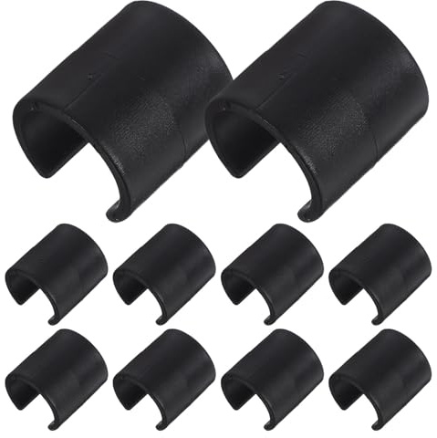 Beavorty 10 Clips para Asta de Bandera de Fútbol, Pinzas de Plástico Abs para Banderines de Esquina, Accesorios para Entrenamiento y Marcaje de Campo, 10 Piezas, Uso en Césped y Partidos