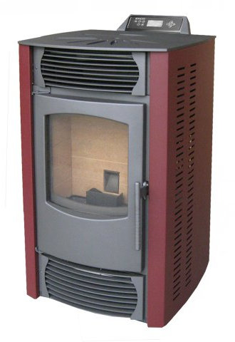 ELDSTAD Poêle à pellets chauffage efficace Monobloc en acier 9,4 kW Neuf