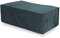 Lumaland Abdeckung für Gartentisch 183 x 114,3 x 67,3 cm robuste Schutzhülle für Gartenmöbel Esstisch Oxford 600D 280 g/m² Wasserdicht Witterungsbeständig Winterfest in Grün/Grau