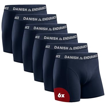 DANISH ENDURANCE Kalsonger, Bomull, Med eller utan gylf, 10-pack | Bomullskalsonger, Mjuka & Skavfria med Anti-Hål-garanti, Med eller Utan Gylf, för Vardagsbruk