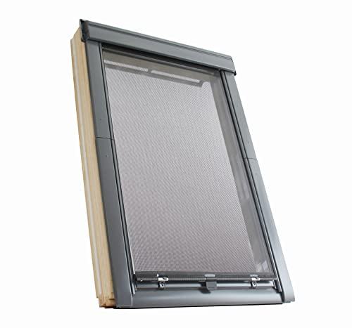 Außenrollo Sonnenblende kompatibel mit Velux Dachfenster - GGL, GHL, GHU, GZL,GGU, GPL, GPU, GTL, GTU (4, 606, S06, 10, 608, S08, SK06, SK08)