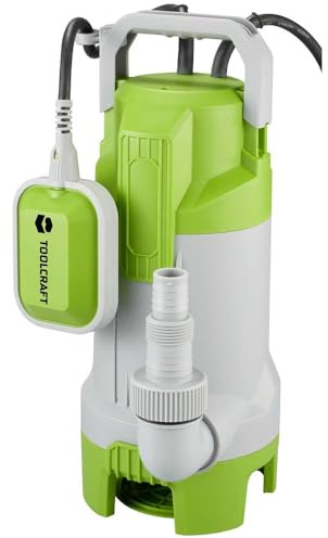 TOOLCRAFT TO-8992914 Smutsvattenpump dränkbar 24000 l/h 11 m