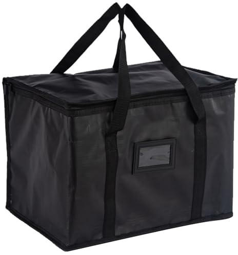GwaOery Soft Cooler Bag 70L Insulated Picnic Lunch Thermal Food Delivery Bag Large Capacity Foldable with Sturdy Handles and Zipper for Camping BBQ Shopping Fishing Outdoor Activities