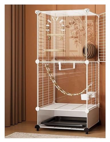 Flight Cage Luxury Villa Bird Cage for Parrots Complete New Type Birdhouse & Nest