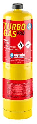 Bombola cartuccia 400gr. di ricambio per map pro e turbo set 110 oxyturbo