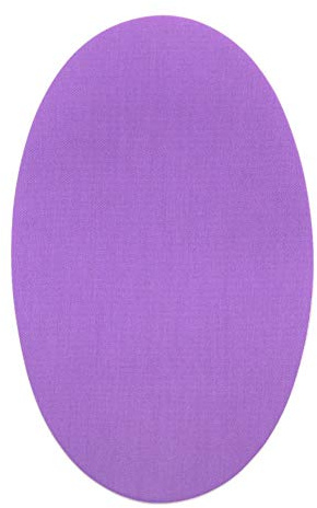 Haberdashery Online - 6 Piece Knee Patches, Iron-on Lilac Pads for Clothes Protection & Repair, Trousers, Jackets, 16x10cm, Ref 28 - Color: Cardinal