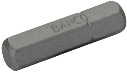 Punta estándar 1/4 para tornillos hexagonales 5/64 de 25 mm (5 piezas/caja de plástico)