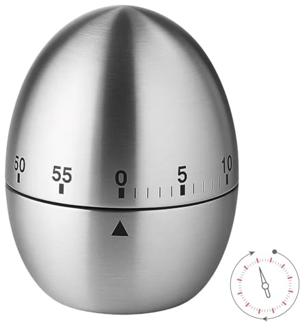 ChAusa 60 Minutes Egg Timers for Boiling Eggs, Cooking Timers for Kitchen