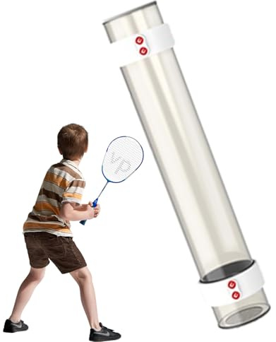 Shuttlecocks - Tubo magnético para pelotas de bádminton, apto para principiantes, para parques, gimnasio, patio, cancha