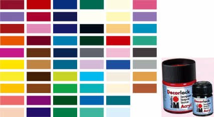 Marabu-Decorlack Acryl 15ml dunkelbraun