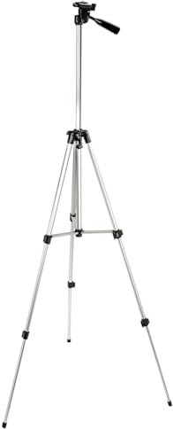 NEO TOOLS Stativ Aluminium 1,5 m mit 1/4 Zoll Gewinde | höhenverstellbares Dreibeinstativ für Kreuzlinienlaser und Entfernungsmesser | Libelle | Schnellspannverschlüsse | leichte Konstruktion