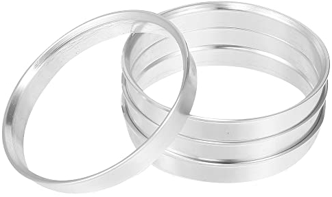 X AUTOHAUX 4Stk 70.1mm Aluminium Legierung Auto Nabe Zentrische Ringe 66,6 mm