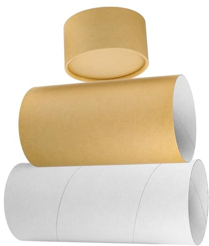Abaodam Tube de Dispersion pour Cendres en Souvenir Urne Commémorative en Papier Kraft Diamètre 10 X 26 CM Boîte à Souvenirs pour Animaux de Compagnie Usage Extérieur pour Chiens et