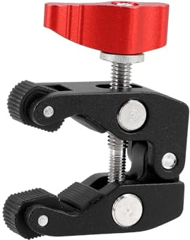 Högkvalitativ professionell klämma för magisk arm, kamera och tillbehör (1/4 tum)