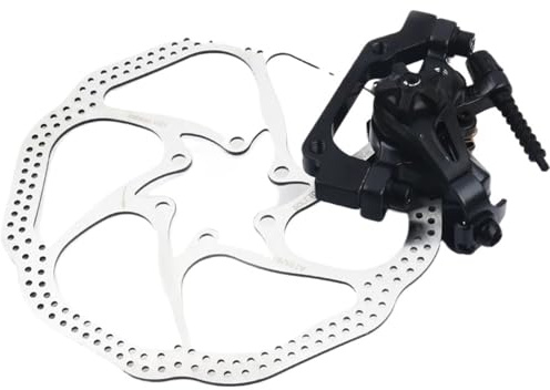 MTB-bromsar Mountainbike Dubbelkolvsdrift Skivbromsok Cykelbroms 160mm Rotor Cykeldelar cyklar bakbromstrumma Bakre rullbromssats