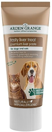 Arden Grange Tasty Liver Treats for Cats and Dogs, 12 x 75 g