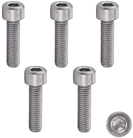 5x TORNILLO ALLEN CHC (BTR) M5 ACERO INOXIDABLE A2 METRICA DIN 912 CILINDRICA (M5x30)