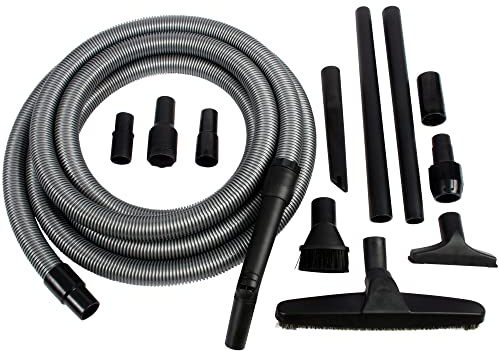 Upright and Canister Vacuum Extension Hose and Attachment Kit