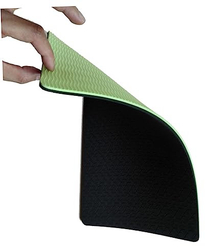 KOMBIUDA Kniekissen kniebank für gartenarbeit kniehilfe für gartenarbeit de goedkeuring Premium-Material Lampenschirm aus Glas Yoga-Essen Sitzunterlage Yoga- AB-Rad Kniematte