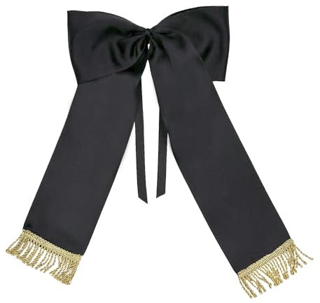 Furlanis Trauerschleife, klein, schwarz, 18 x 30 x 7,5 cm
