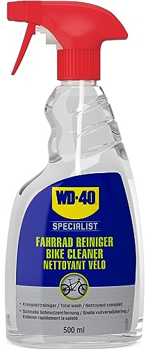 WD-40 Specialist Fahrrad Reiniger 500ml – Universeller Bike Cleaner für die Entfernung von Schmutz, Öl und Fett auf Fahrrädern und anderen Oberflächen, sorgt für gründliche Pflege aller Fahrradtypen