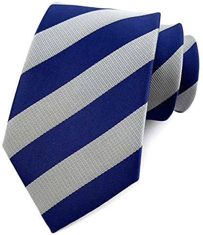 marysgift Striped Wedding Tie Handkerchief Men's Necktie & Pocket Square Set Men's Skinny Tie Cotton Ties for Men Wedding Necktie for Groom, Groomsmen, Missions, Dances 015