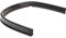 WATIIFUFU Wasserstreifen Barriere-wasserstopper Damm Duschkabine Dichtungsband Duschwasserstopper Stecker Wassersperre Badezimmer Wasser Biegbar Duschwanne Tür Schwelle Black Silikon-gummi