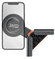 JAYM Tesla Model 3/Y/X telefonhållare – MagSafe – utan lim | Designad för Tesla Model 3, Y och X utan lim, fallsäkert och MagSafe-kompatibelt, iPhone, Samsung, Android