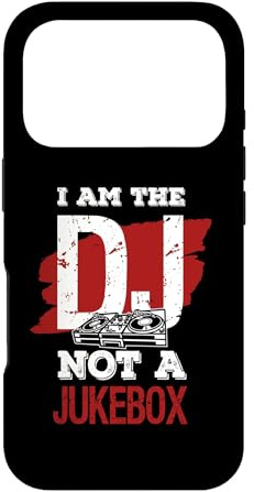 Custodia per iPhone 17 Pro I am the DJ non a jukebox