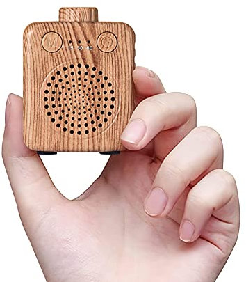 White Noise Machine, Portable Sleep Sound Machine with 13 Soothing Sounds Therapy for Baby, Adult, Tinnitus Relief and Relaxation with Timer/AdjustableVolume (Wood Grain)